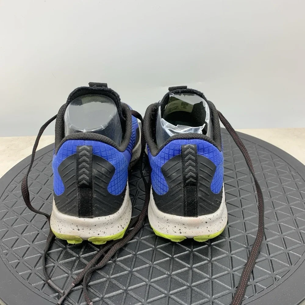 Saucony Peregrine 12 Sneakers Men Size 7.5 Shoes Blue Black Mesh Trail‎ Running